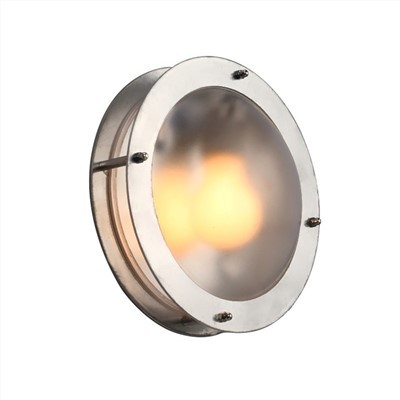 Luz de pared redonda para exteriores